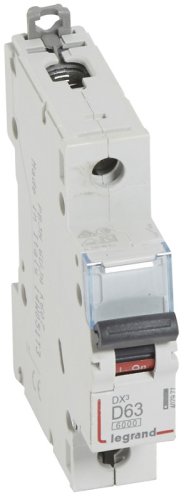 Выключатель автоматический Legrand DX3-E 6000 1п 63А D 10кА картинка